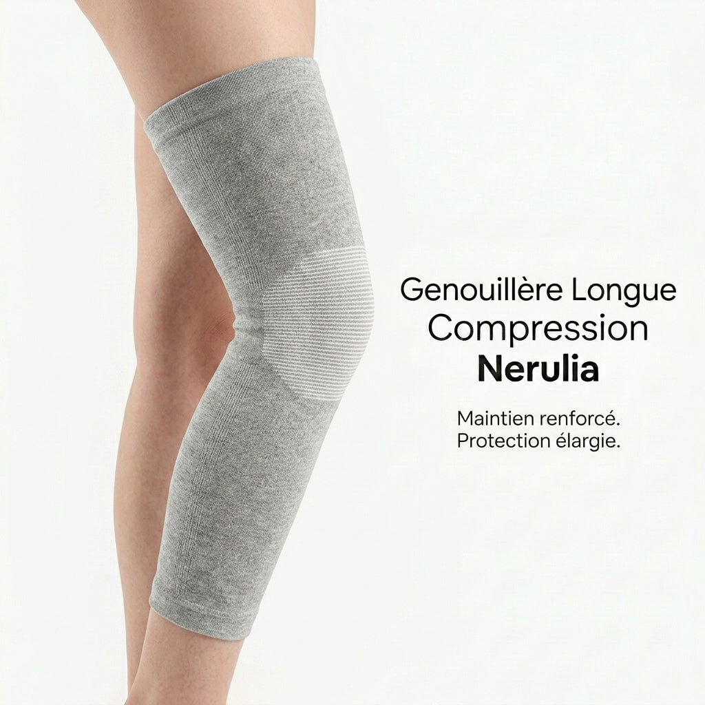 Longue Genouillère de Compression Nerulia